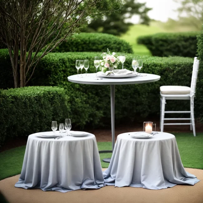 mesa romantica jardim casal champagne