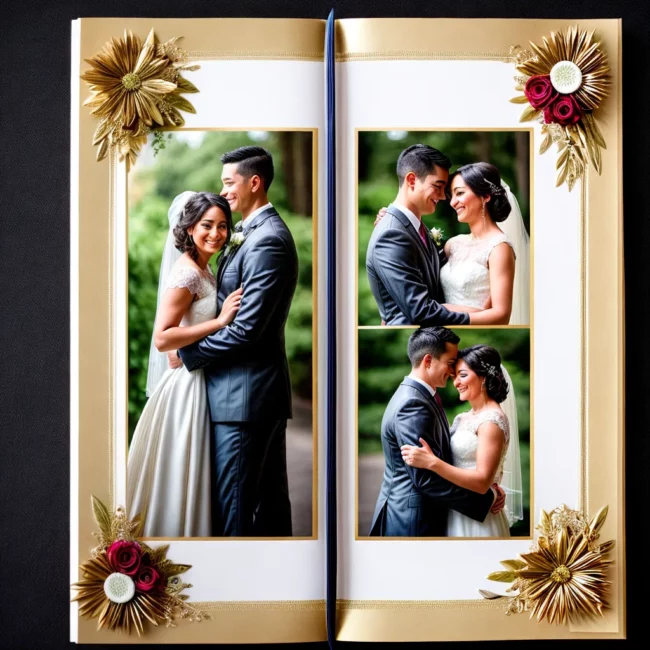 scrapbook casamento memorias casal