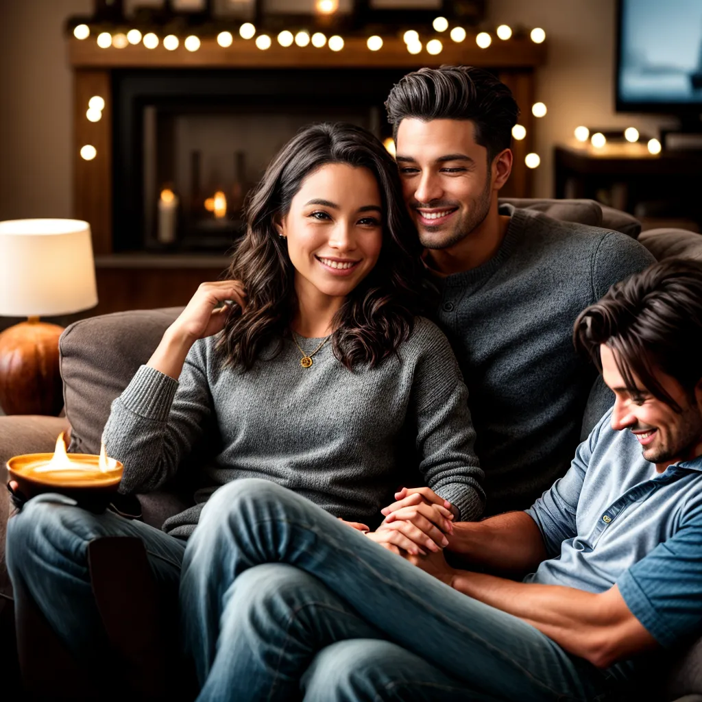 casal sofa decoracao romantica filme