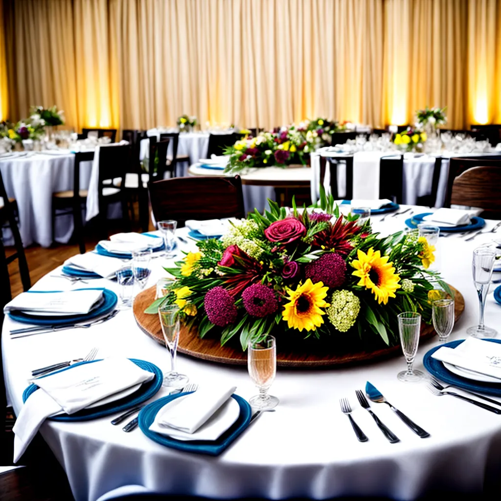 mesa casamento brunch floral elegante