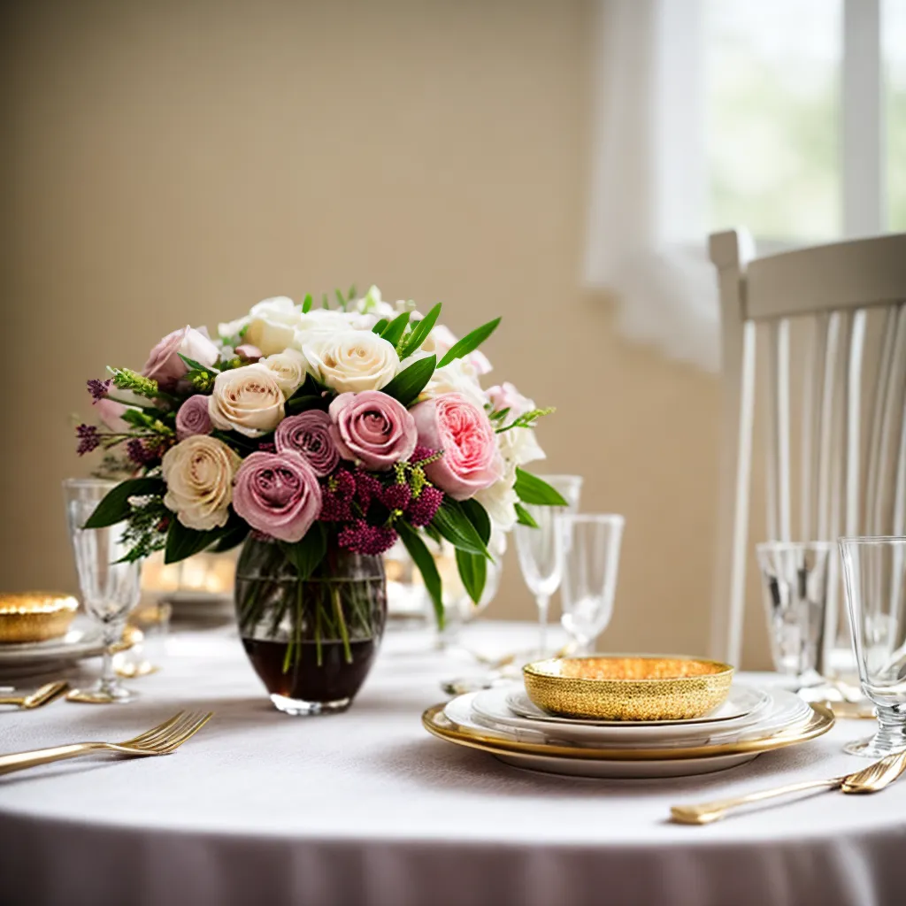 mesa casamento brunch floral elegante 2