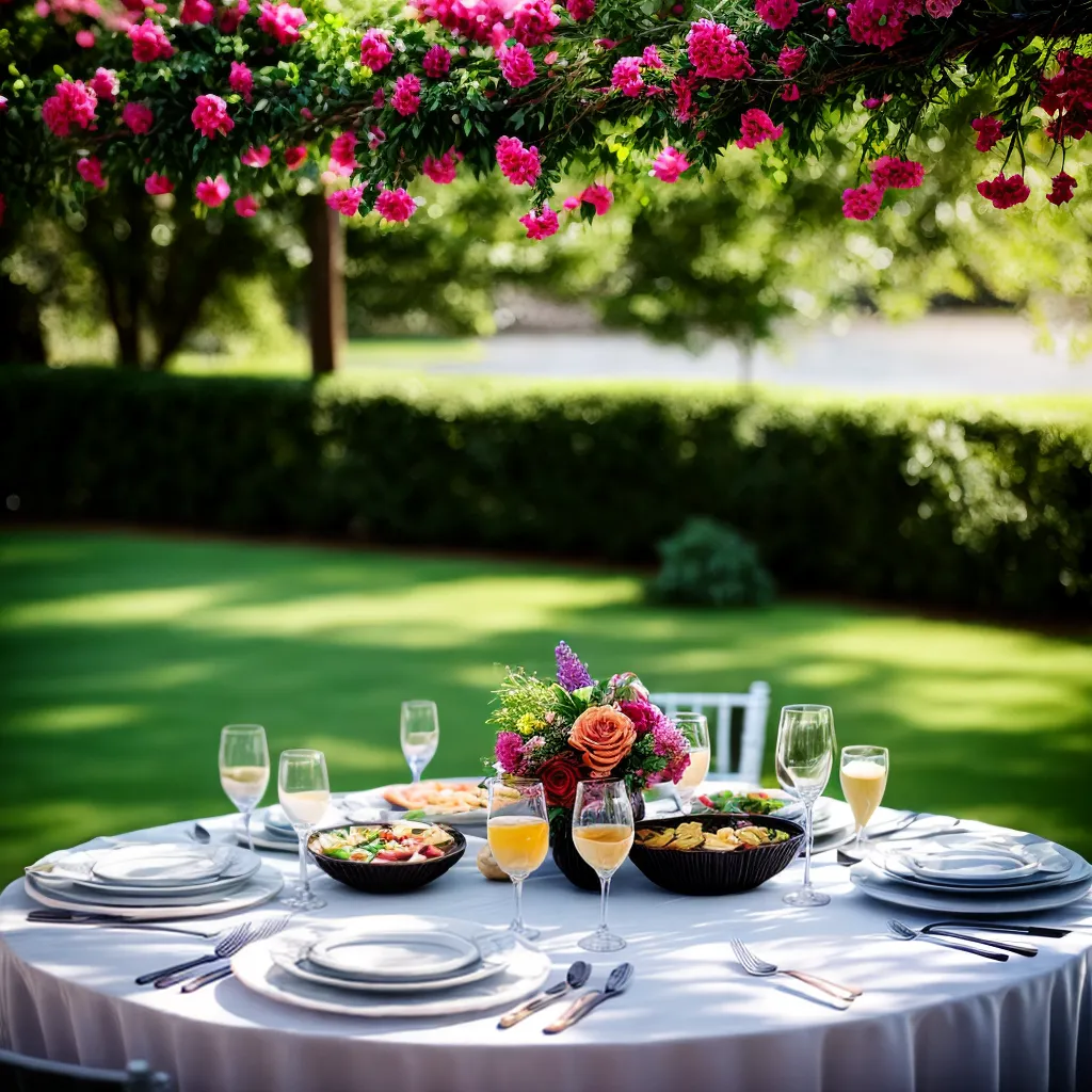 mesa casamento brunch ar livre chefs