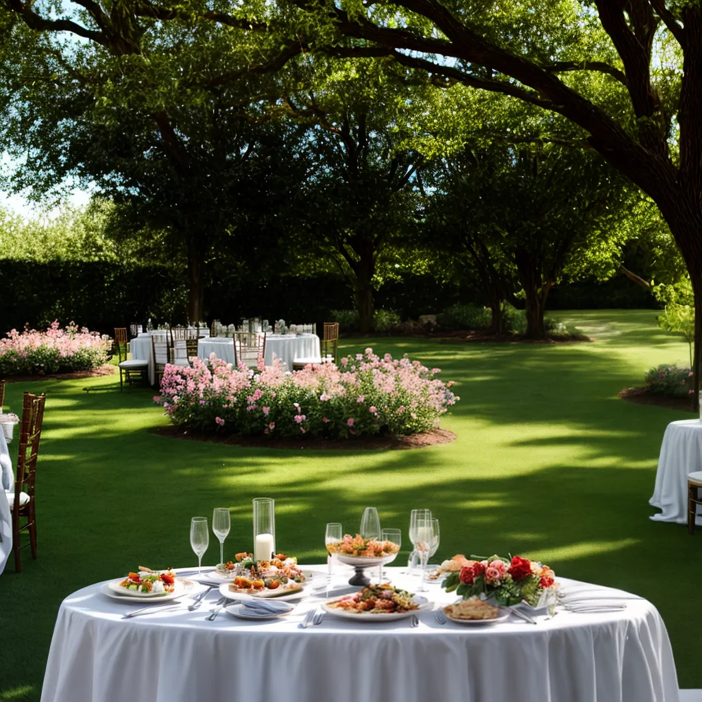 casamento brunch ao ar livre mesa rustica 1