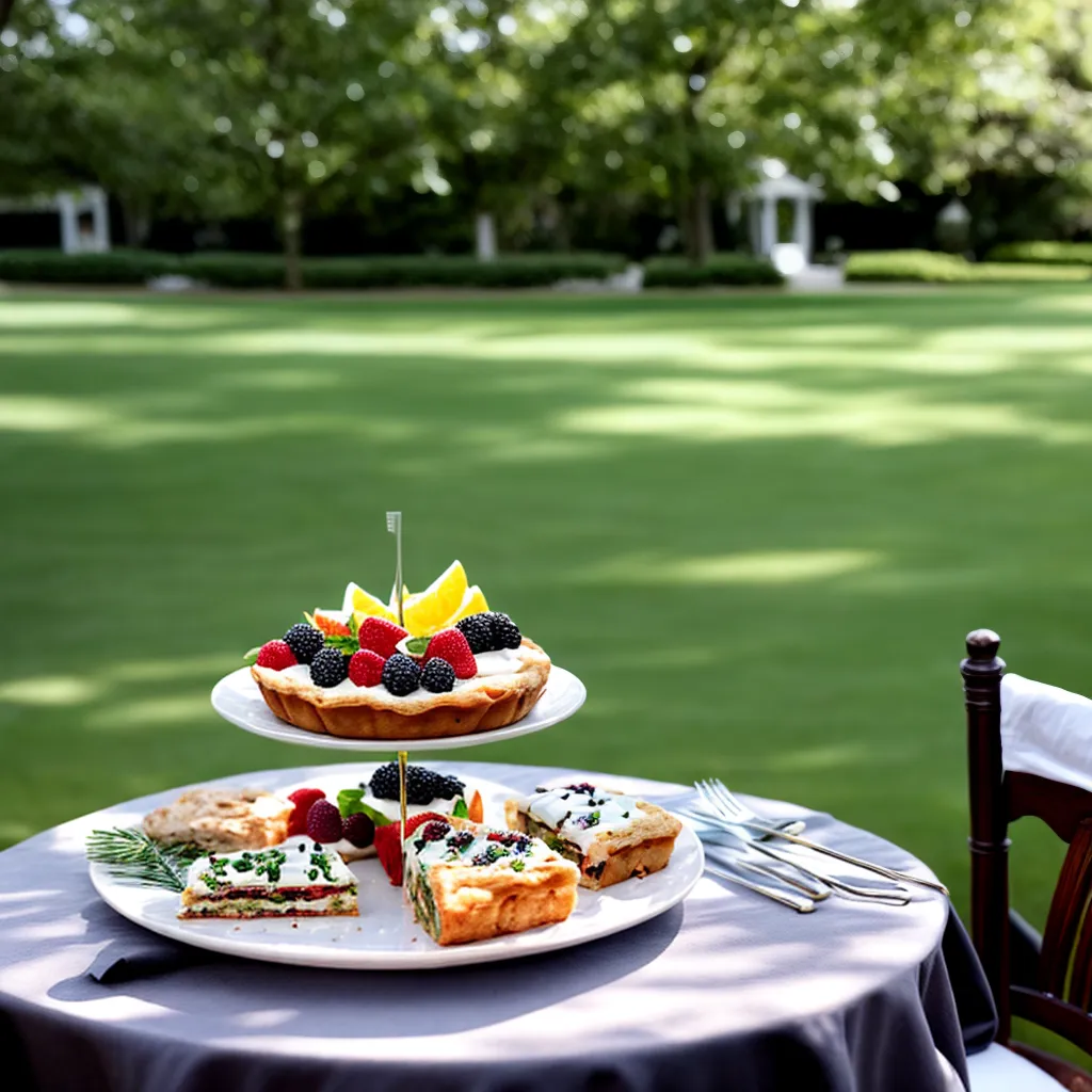 mesa casamento brunch ao ar livre