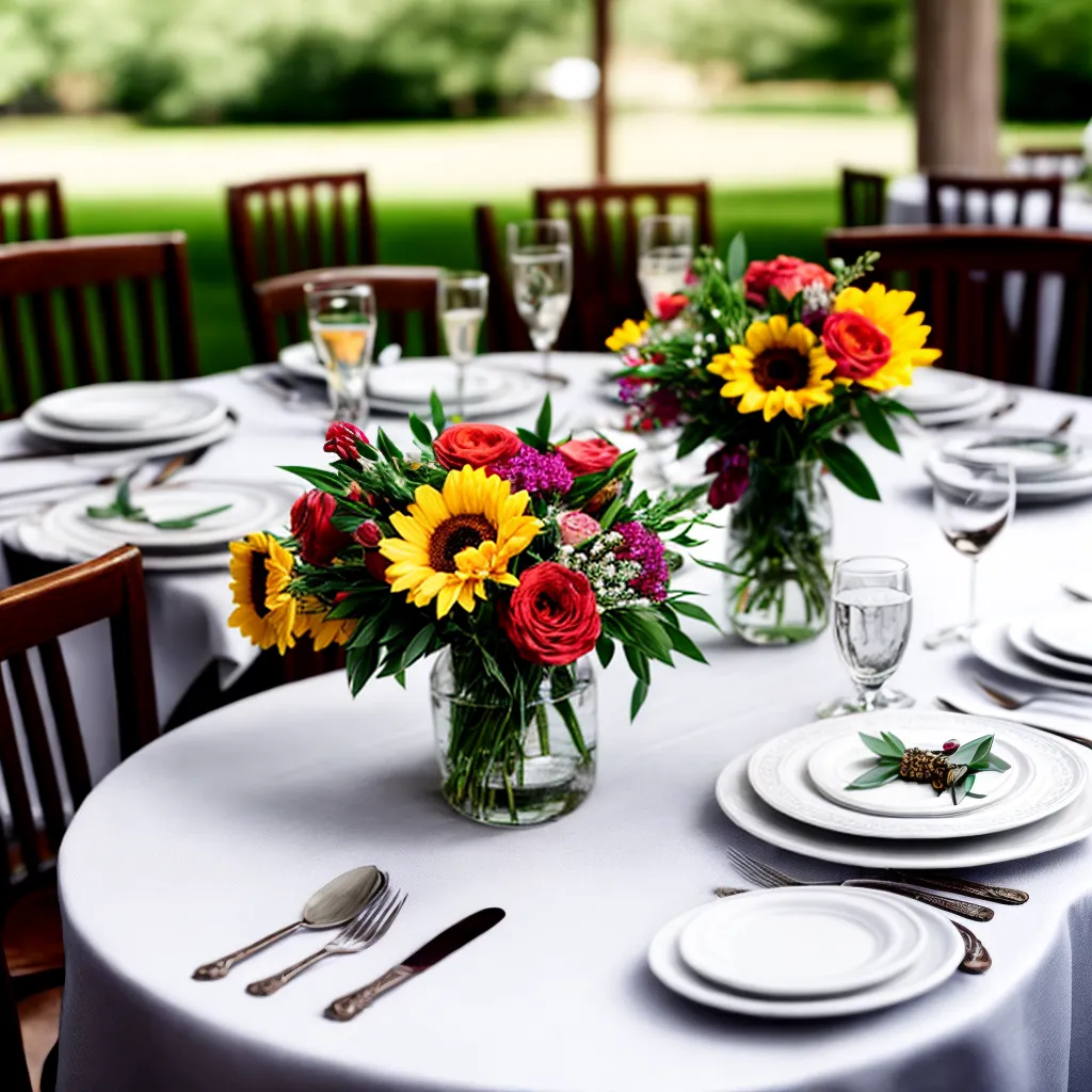 mesa casamento brunch elegante flores