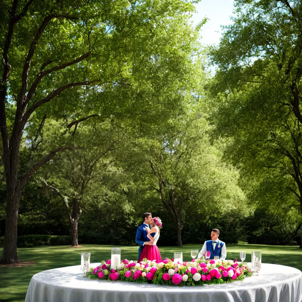 mesa casamento flores danca romance