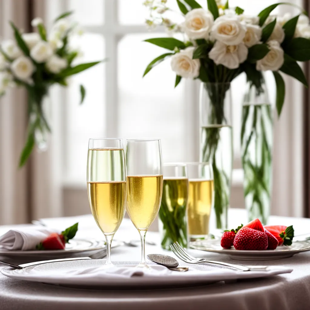 mesa branca floral brunch casamento