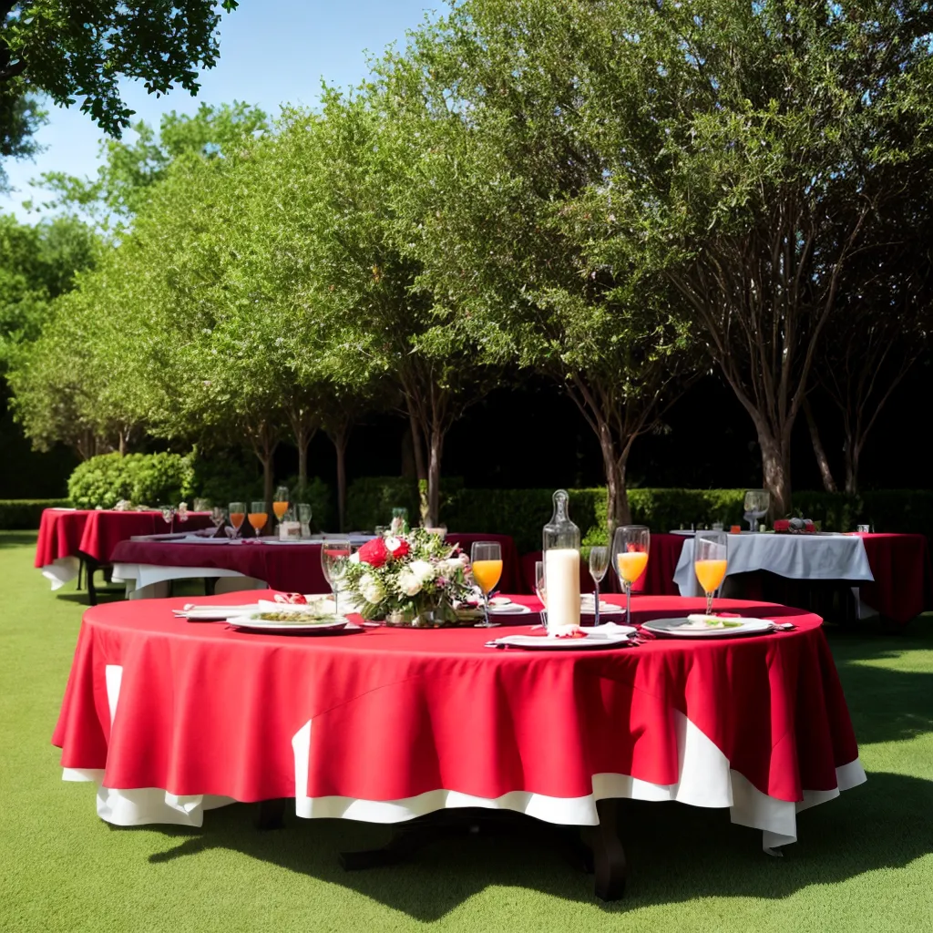 mesa brunch ao ar livre flores