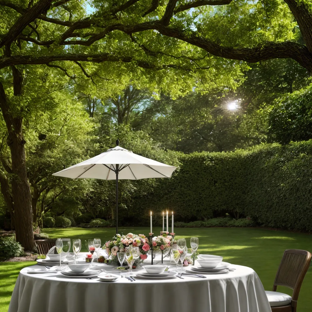 mesa jardim floral brunch casamento