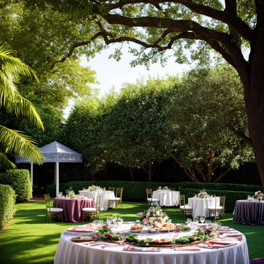 jardim casamento brunch flores