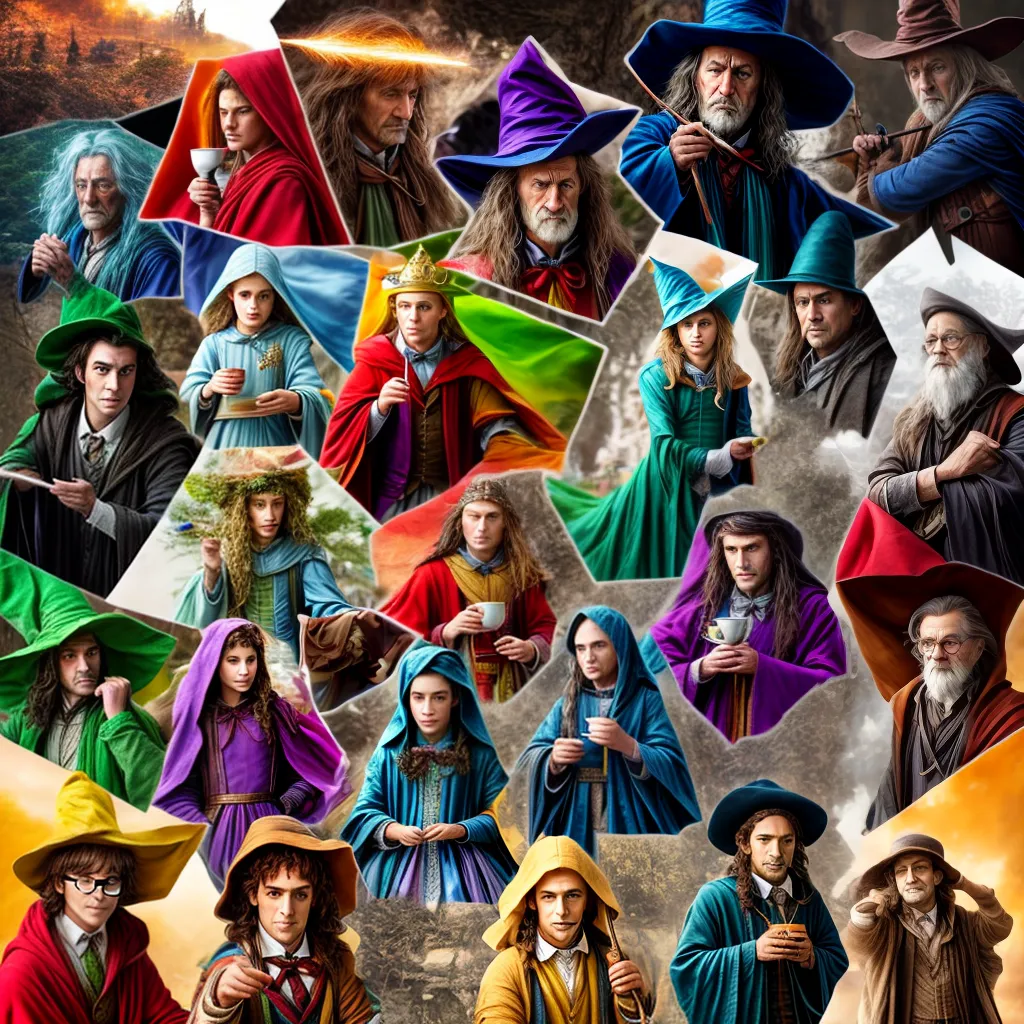 fantasias personagens livros harry potter gandalf alice