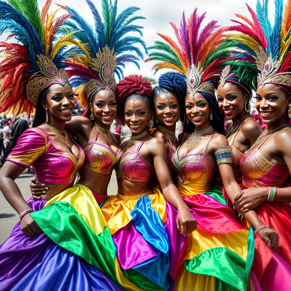 Amigos carnaval cores dança festa