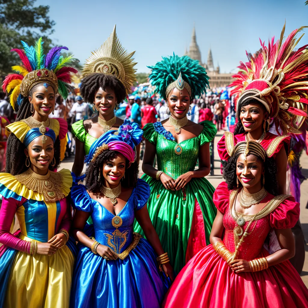 Carnaval trajes controversos temas historicos