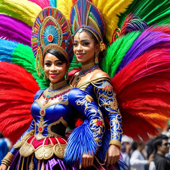carnaval trajes diversidade cultura