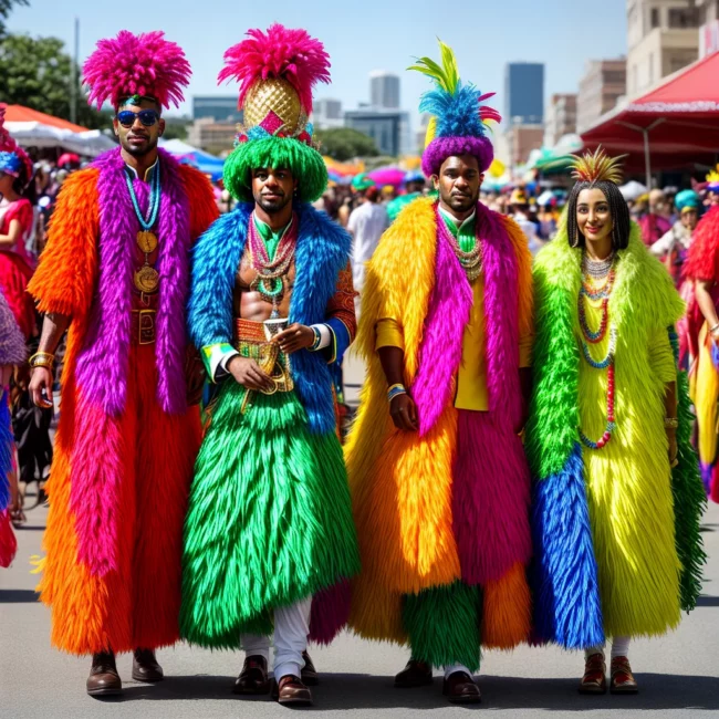 fantasias carnaval criativas coloridas