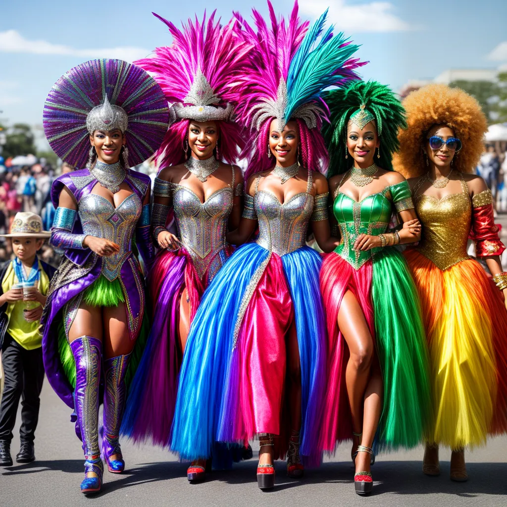 fantasias carnaval criativas coloridas 1 Fantasias carnaval criativas coloridas