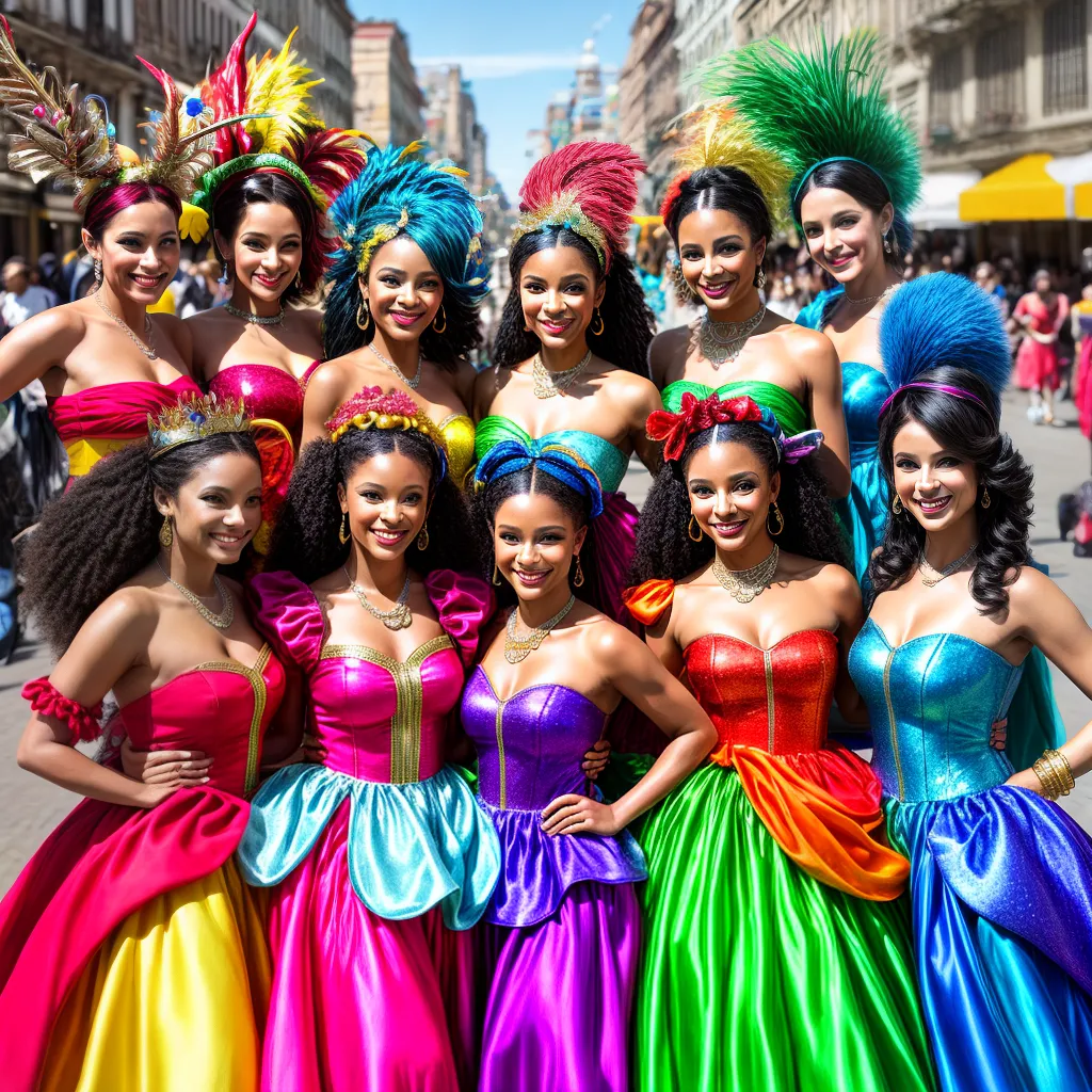 Carnaval gravidez alegria mulheres