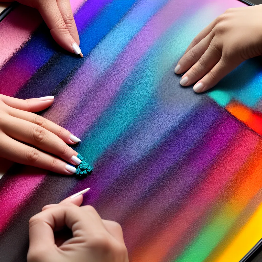 Paleta sombras maquiagem artista