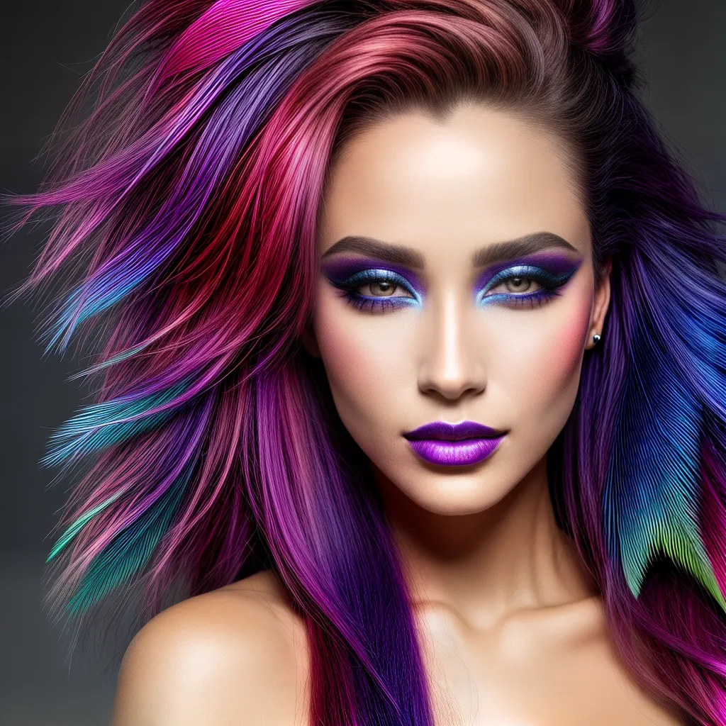 maquiagem fantasia vibrante mulher 3 Maquiagem fantasia vibrante mulher