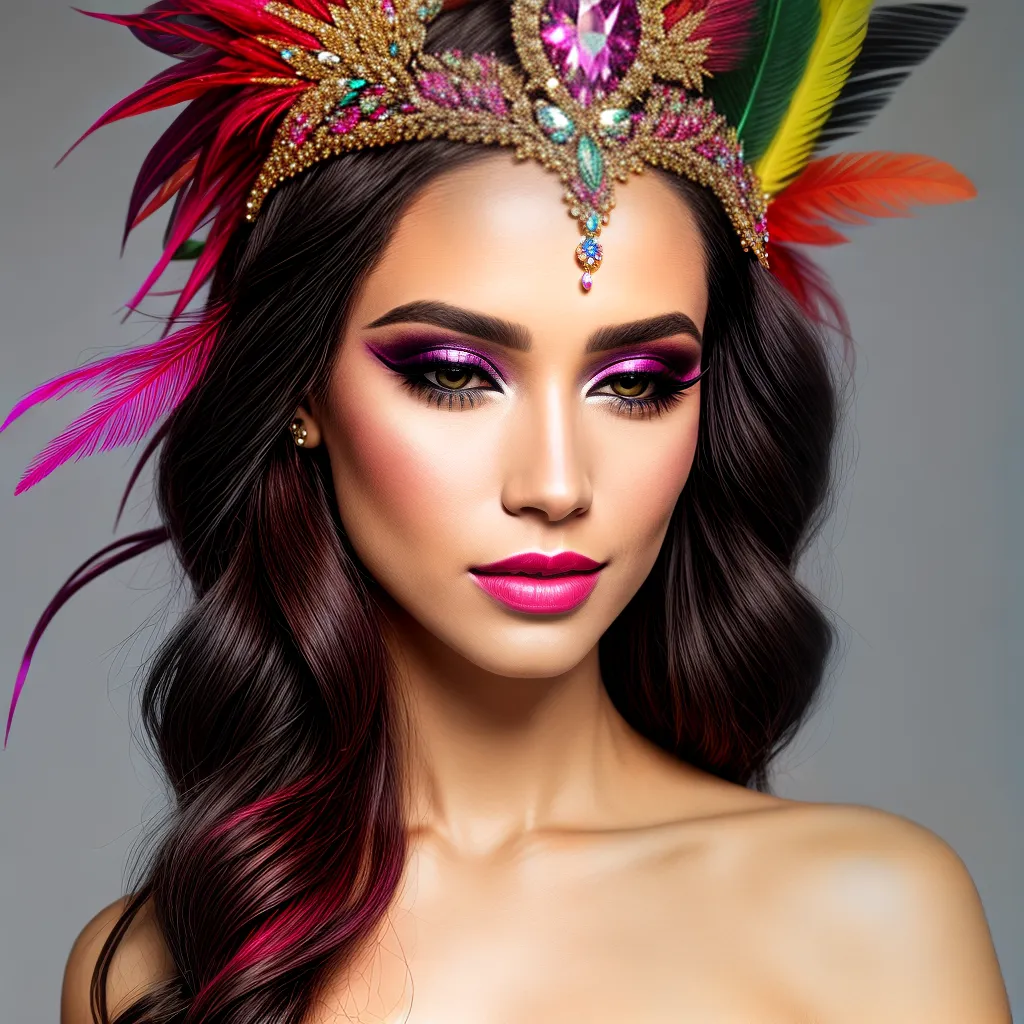 acessorios carnaval plumas brilho Acessórios carnaval plumas brilho