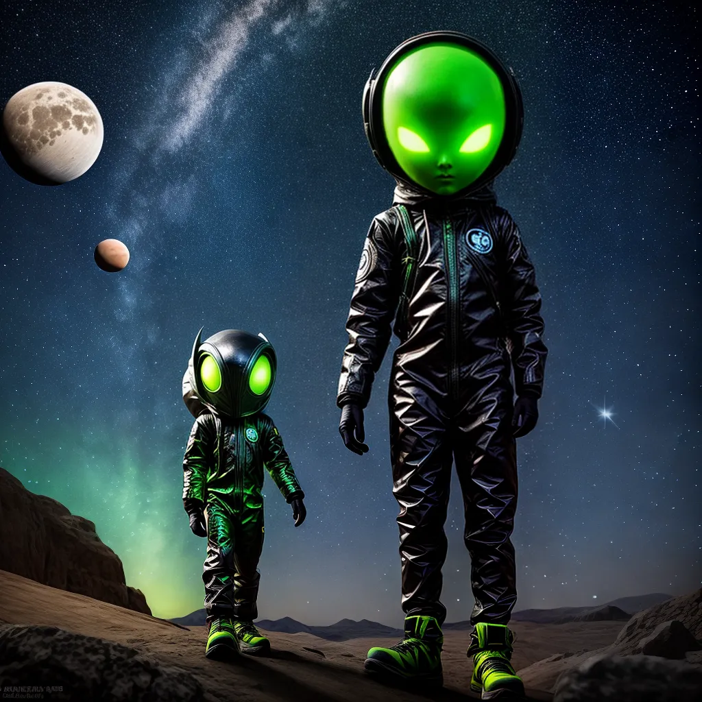 Fantasia alien diy transformação extraterrestre