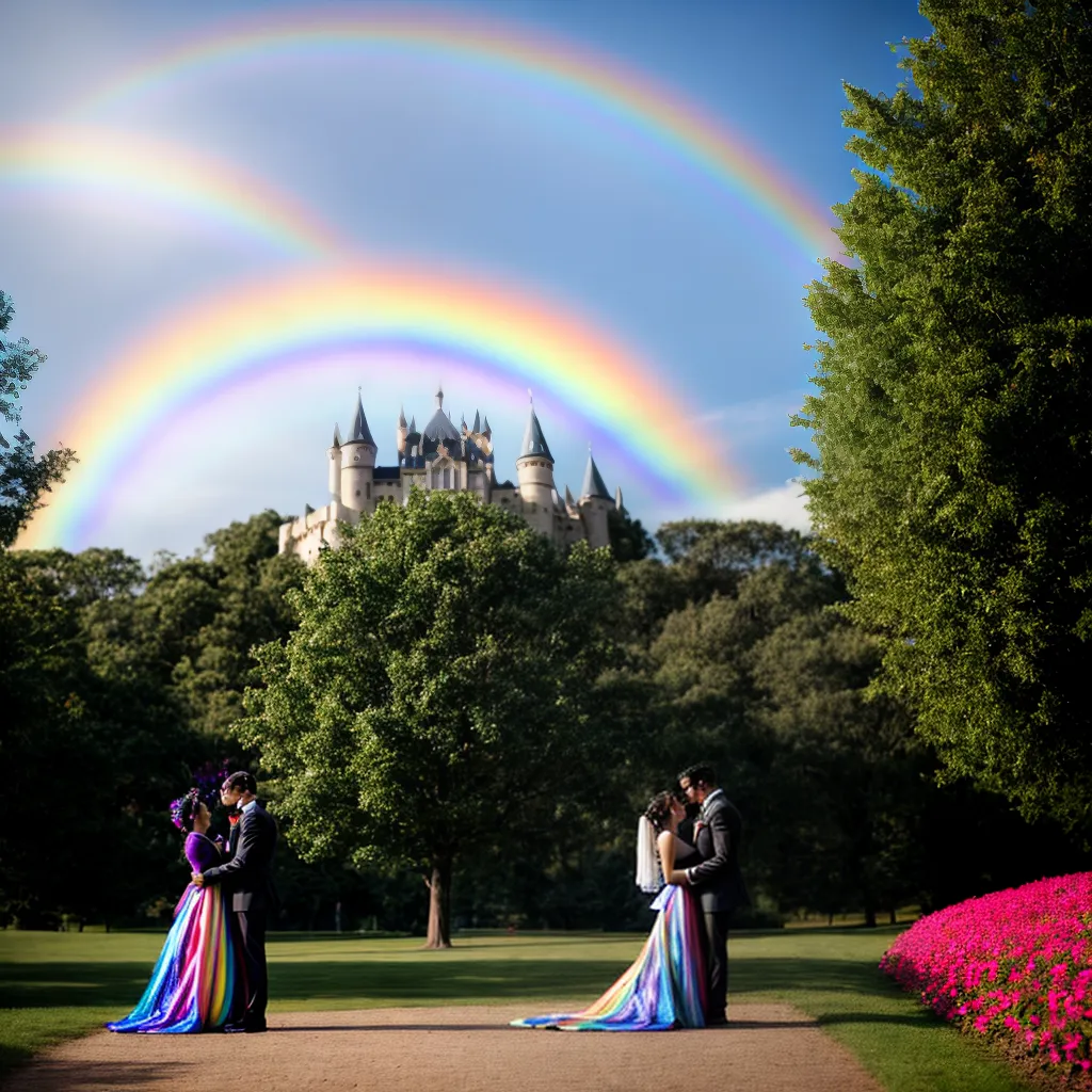 castelo magico arco iris princesa principe Castelo mágico arco iris princesa principe