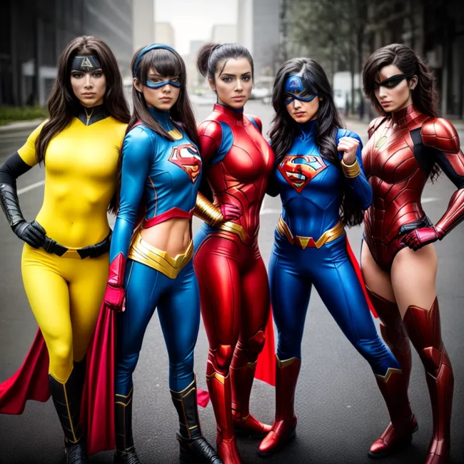 meninas superpoderosas confiantes empoderamento