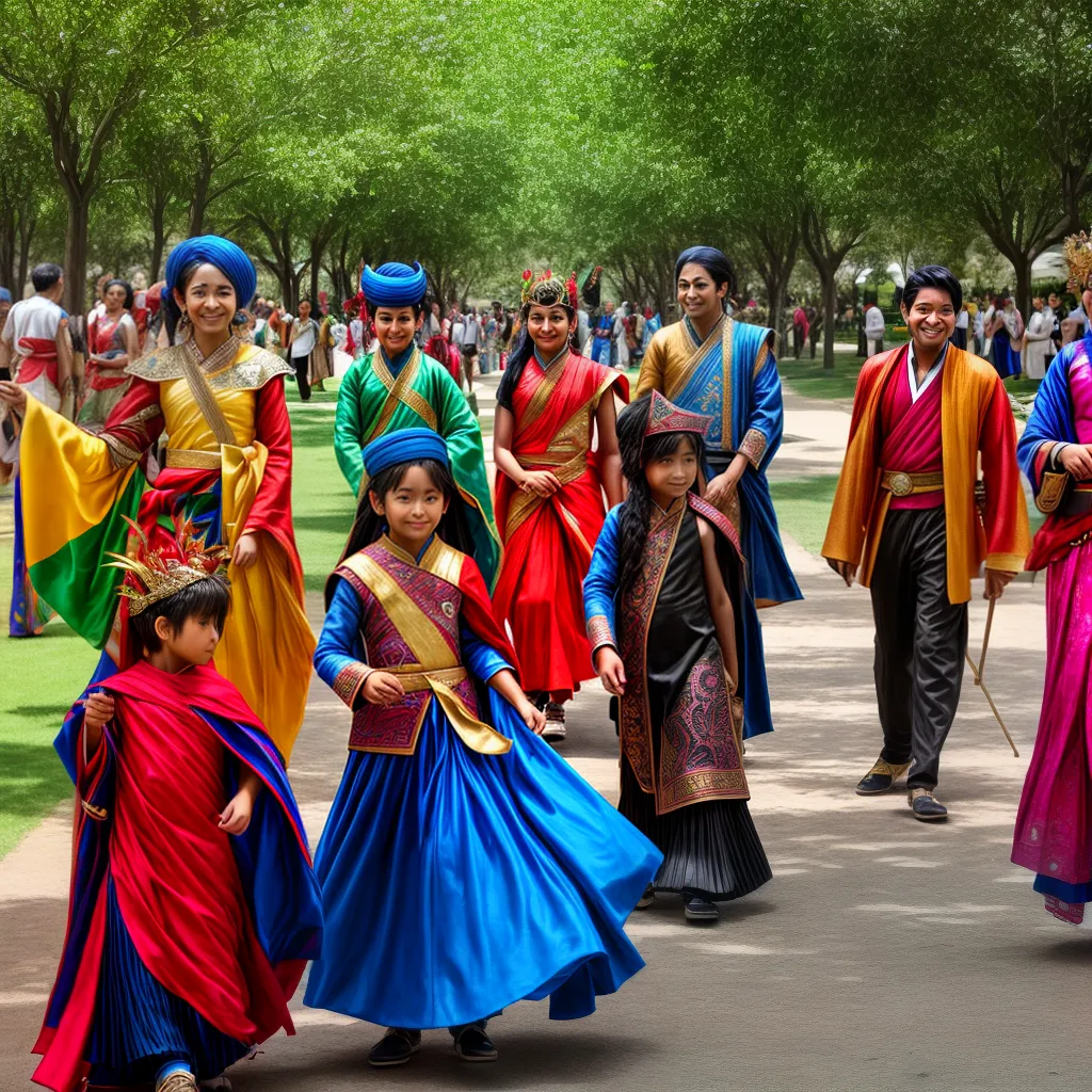 Crianças diversidade culturas brincadeira parquinho