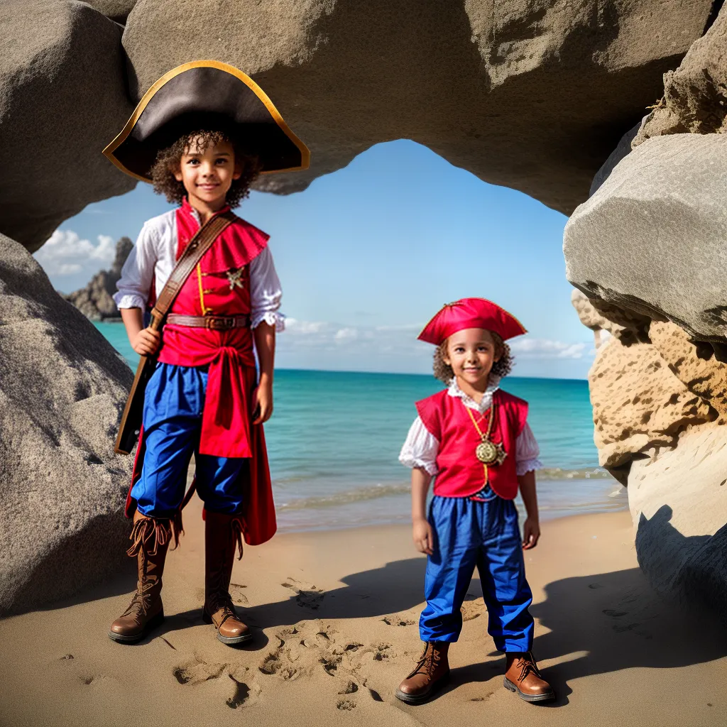 crianca pirata aventura praia Criança pirata aventura praia