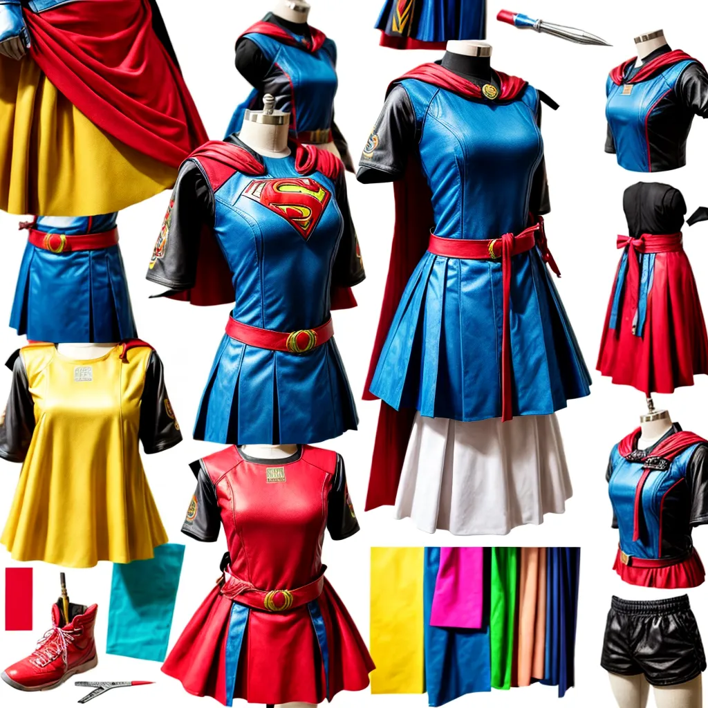Diy super herói materiais ferramentas