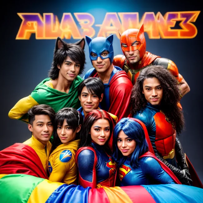 criancas personagens pop alegria