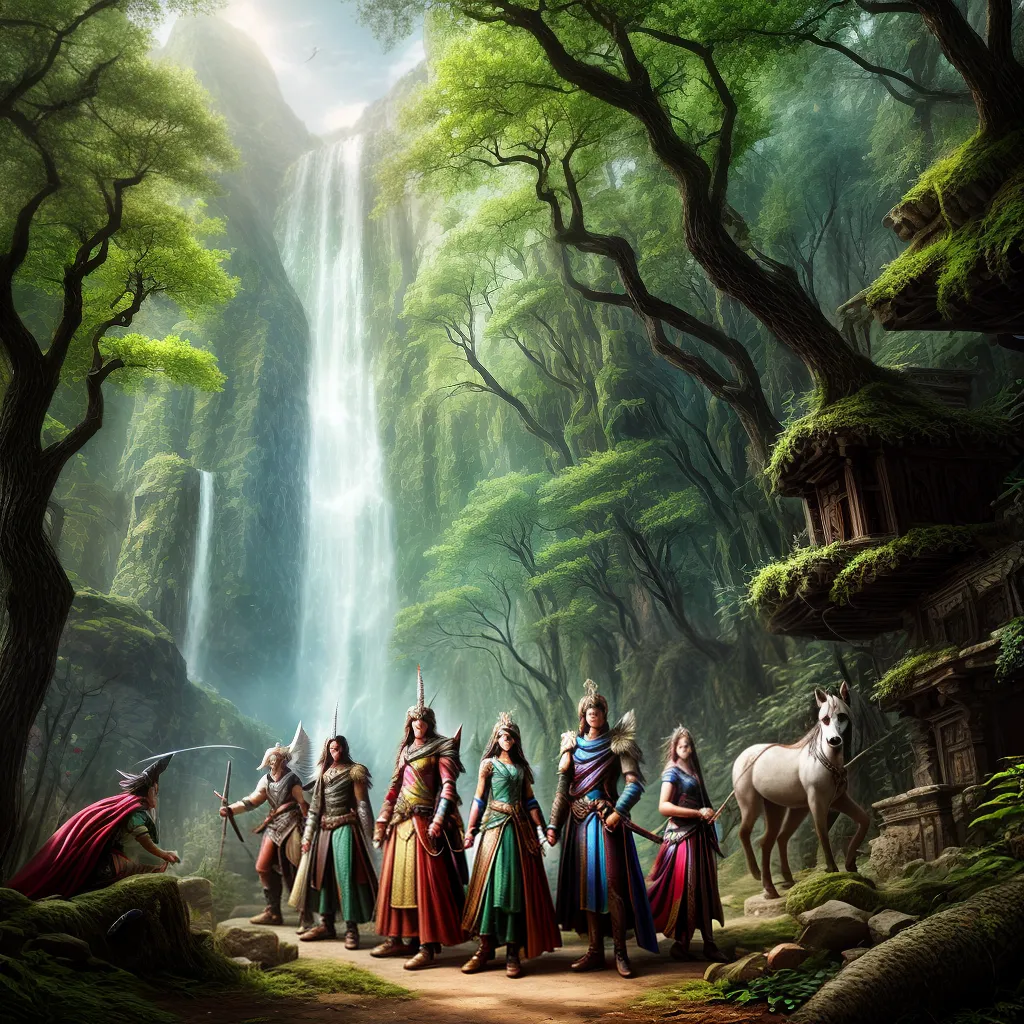 criancas fantasias ruinas floresta magica Crianças fantasias ruinas floresta mágica