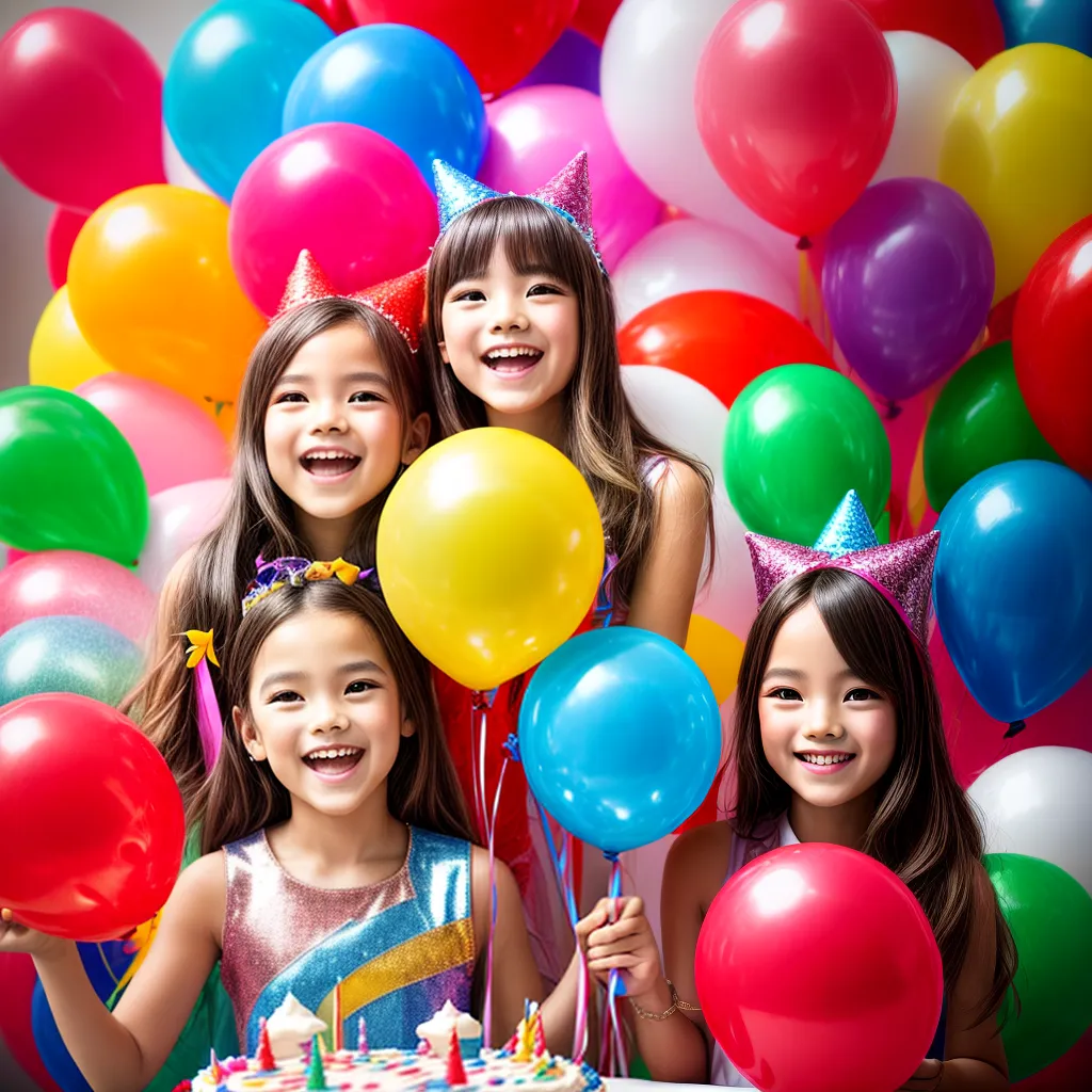 Festa infantil colorida alegria crianças