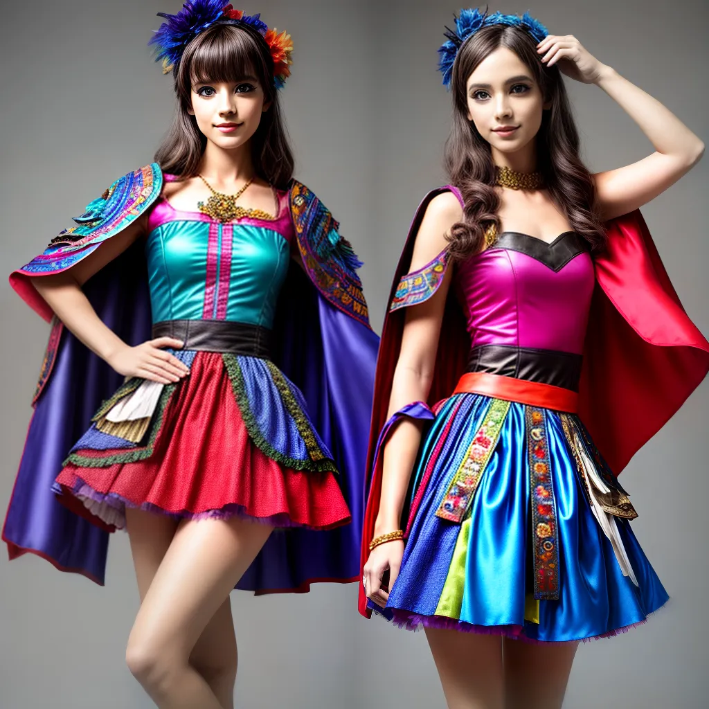 Fantasias criativas roupas reaproveitadas