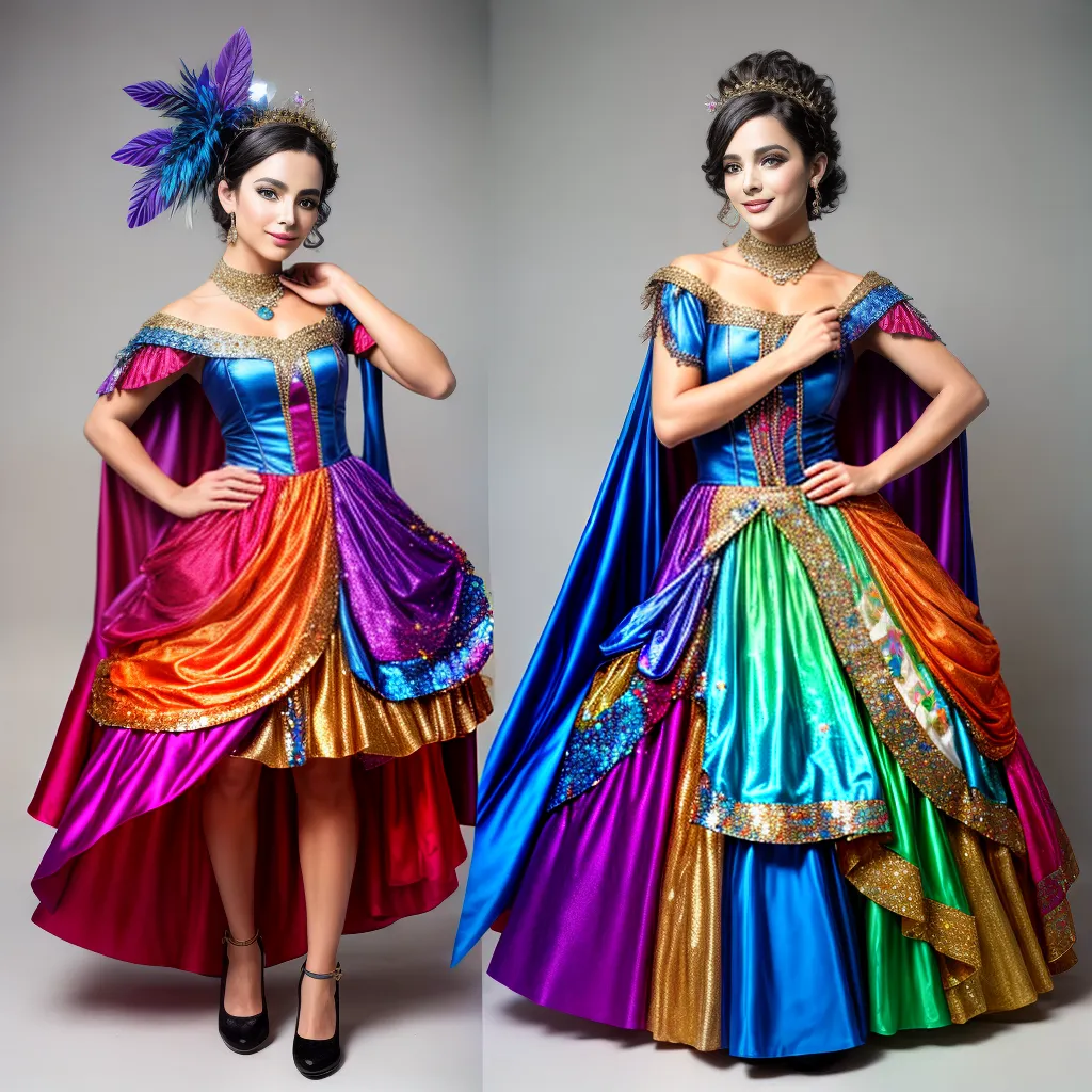 Fantasia infantil transformação roupas coloridas