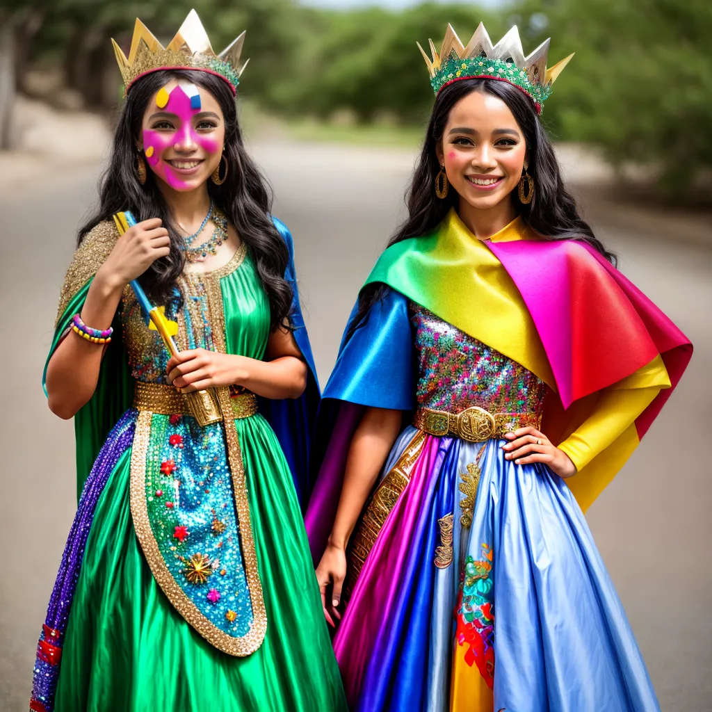 Criança alegre fantasia reciclada
