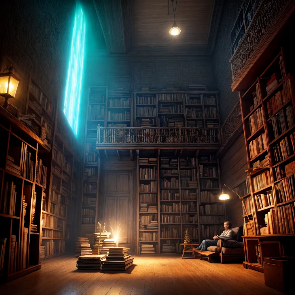 biblioteca magica ilustracao criancas leitura Biblioteca mágica ilustração crianças leitura