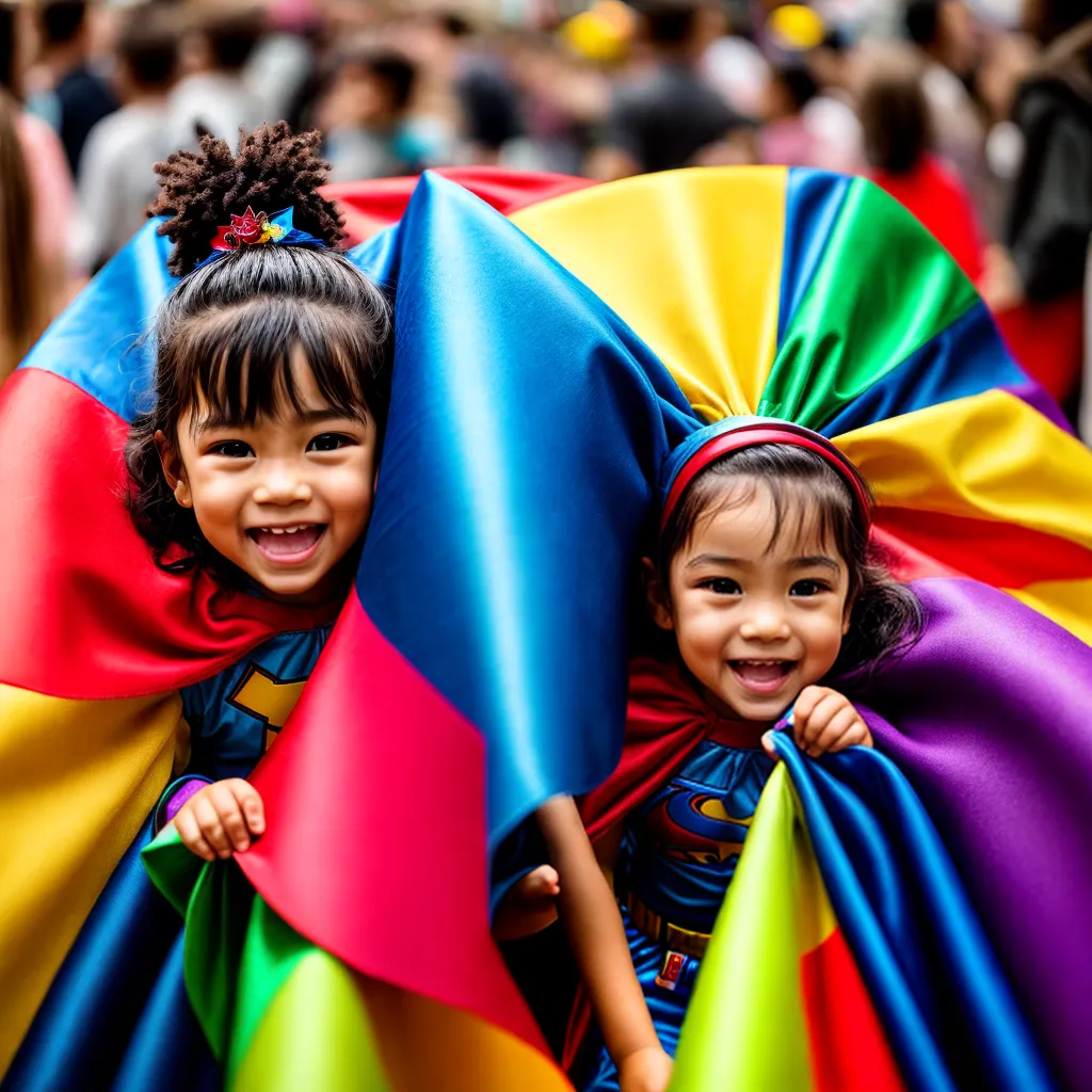 Imaginação infantil criança fantasias