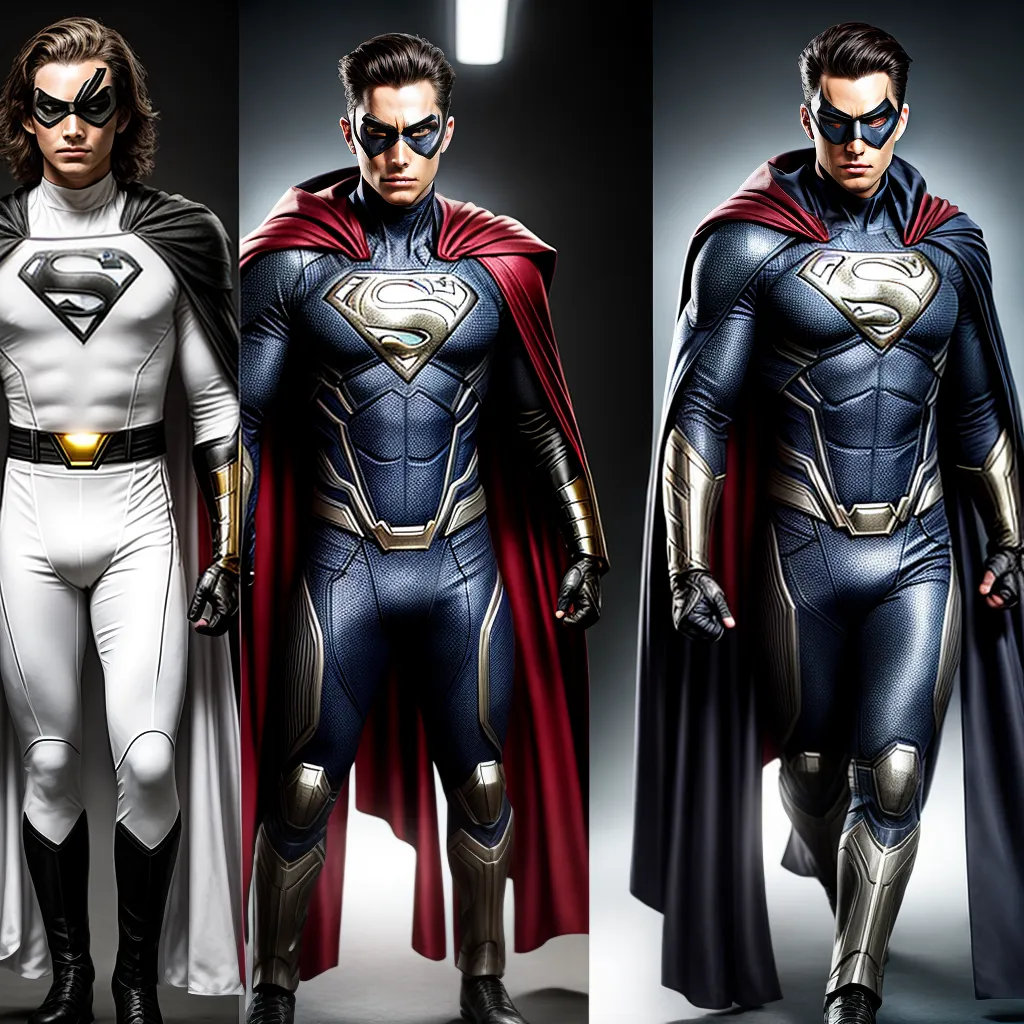Evolução super herói infantil