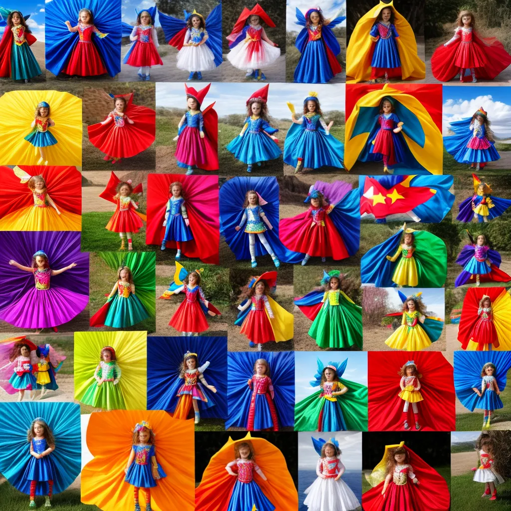Fantasias infantis princesas super heróis