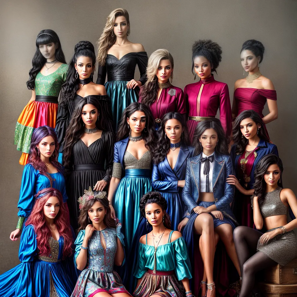 Princesas modernas diversidade estilo