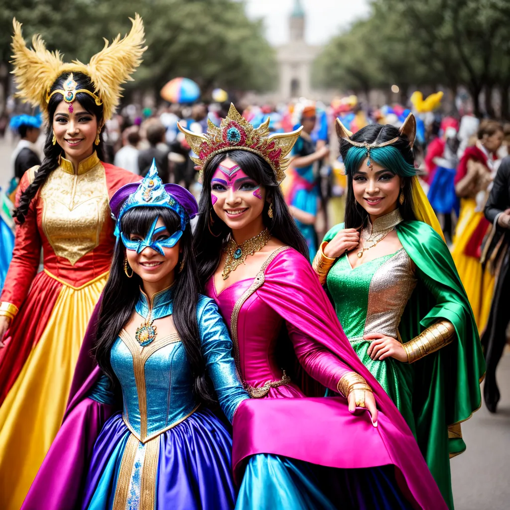 desfile magico criancas adultos fantasias Desfile mágico crianças adultos fantasias