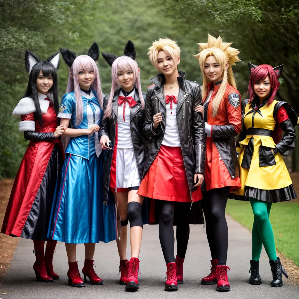 fantasias anime criancas amor Fantasias anime crianças amor
