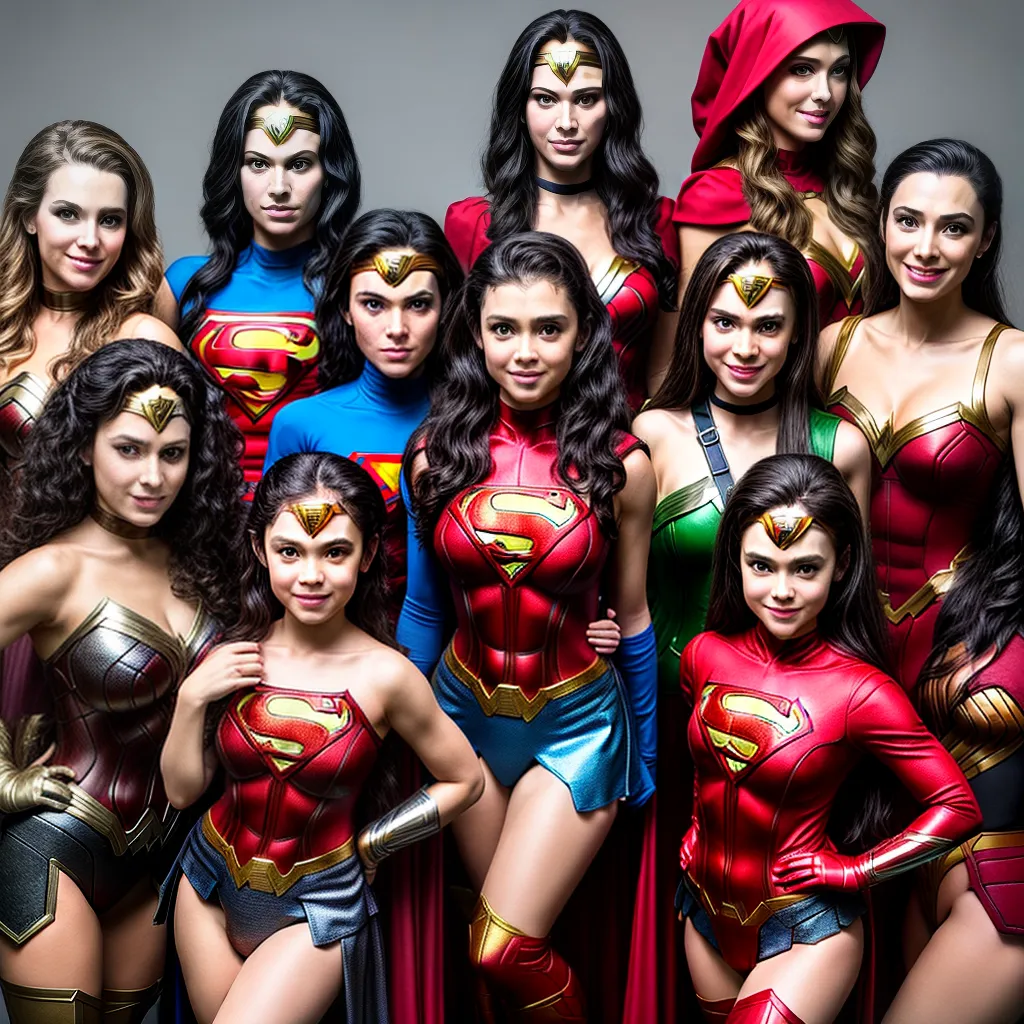 Crianças fantasiadas super heróis