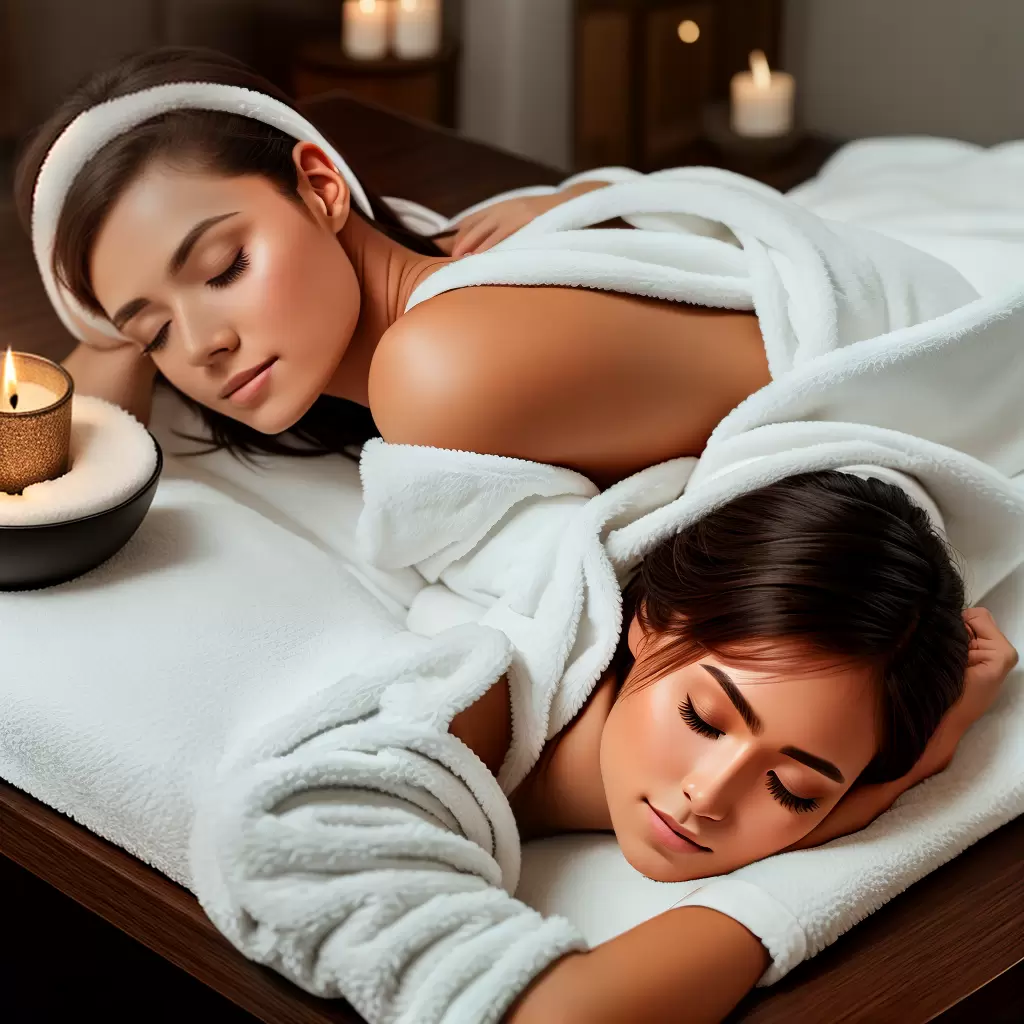 Fotos sono mulher massagem aromaterapia