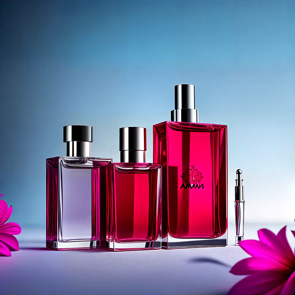 Fotos perfume moderno vintage flores
