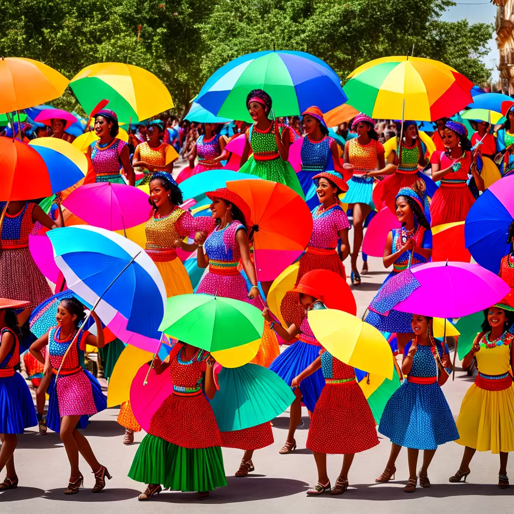 Fotos mulheres frevo cores umbrella danca Fotos mulheres frevo cores umbrella danca