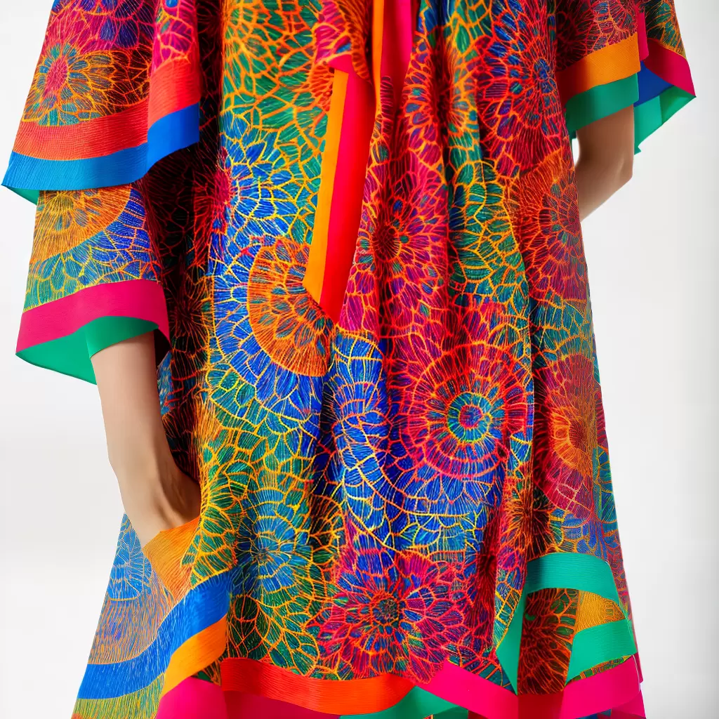 Fotos vestido frevo colorido detalhes 1 Fotos vestido frevo colorido detalhes 1