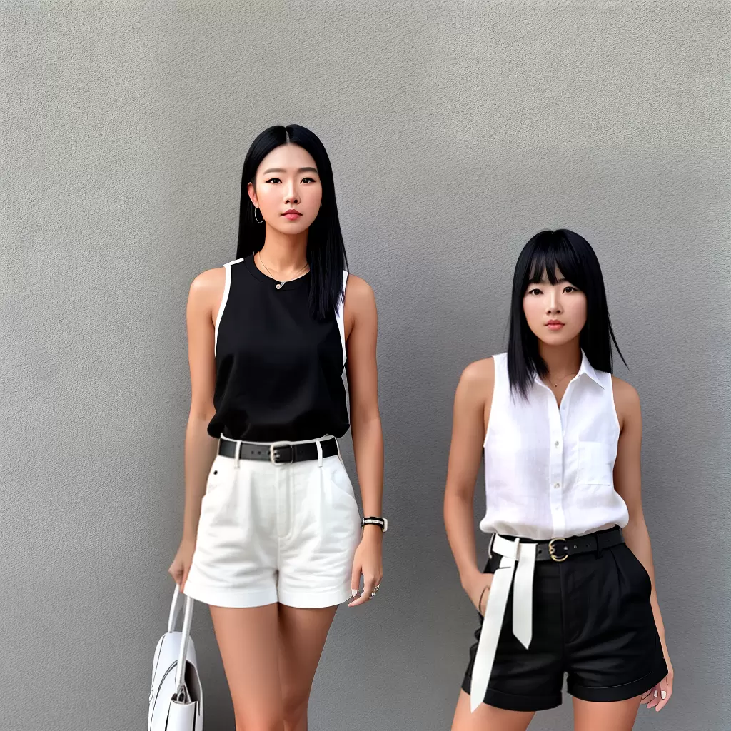 Fotos look preto branco minimalista