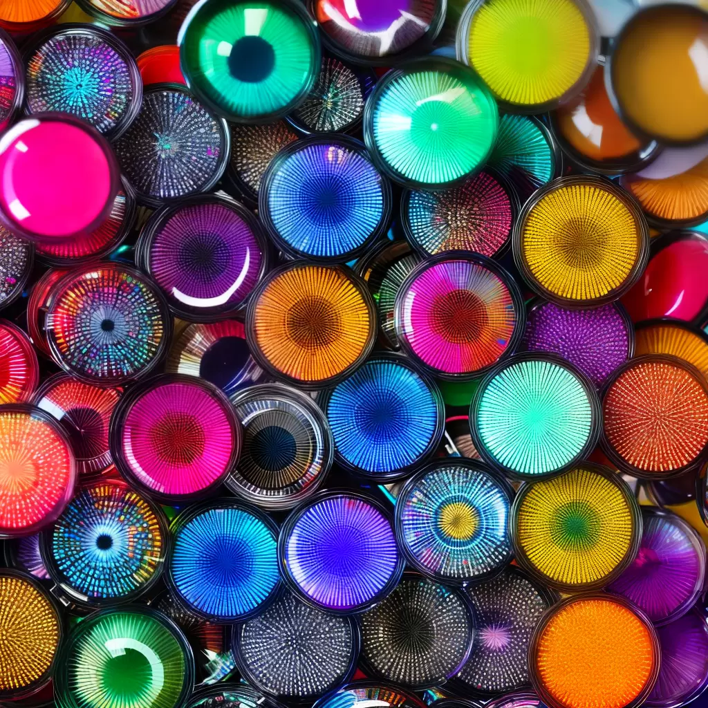 Fotos lentes contato estilo moda criatividade